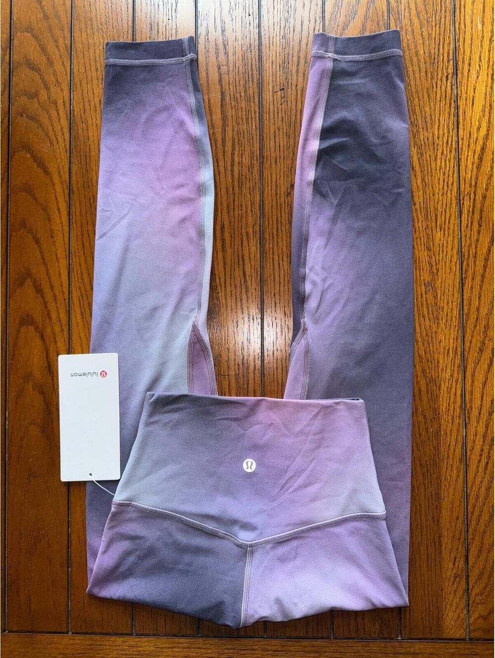 Lululemon Align High Rise 25” No Line, Aurora Haze Purple Size 2 NWT